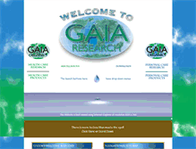 Tablet Screenshot of gaiaresearch.co.za